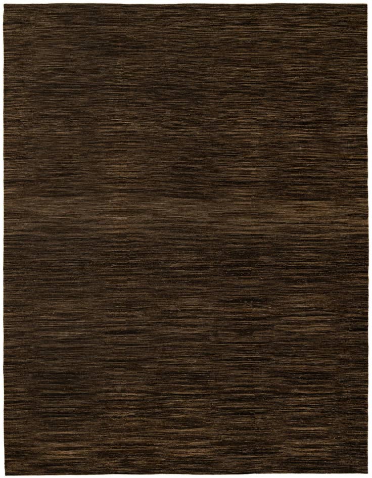 Detail image of 7' 1 x 9' 9 Hand Woven Kilim Modern Wool Rug