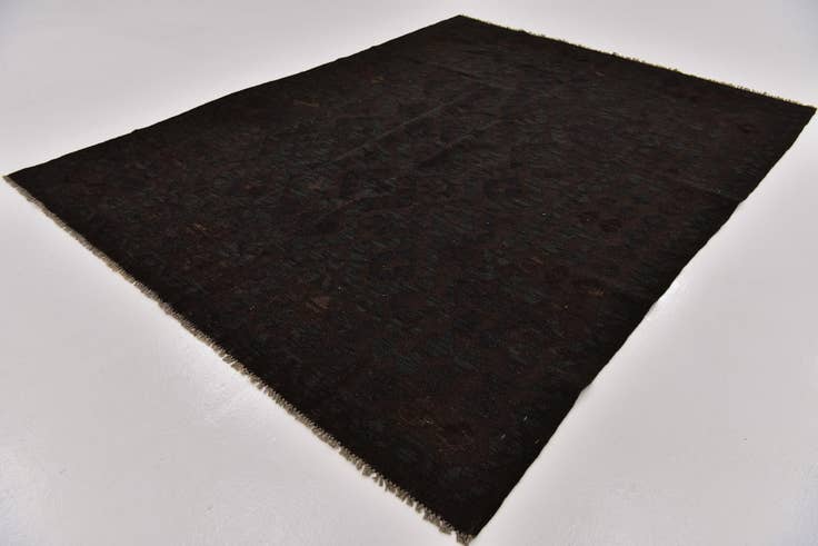 Detail image of 6' x 8' Hand Woven Kilim Modern Wool Rug