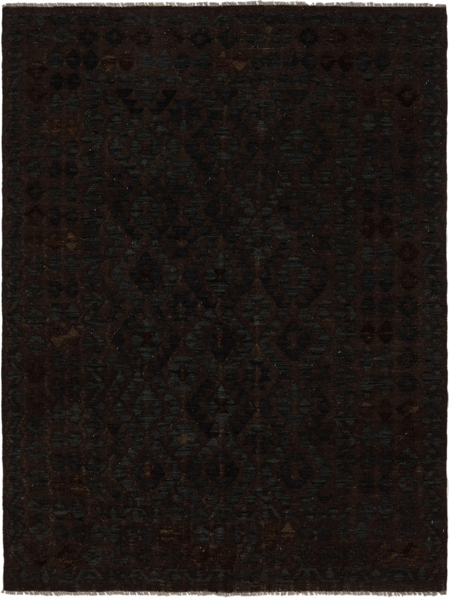 6' x 8' Hand Woven Kilim Modern Wool Rug