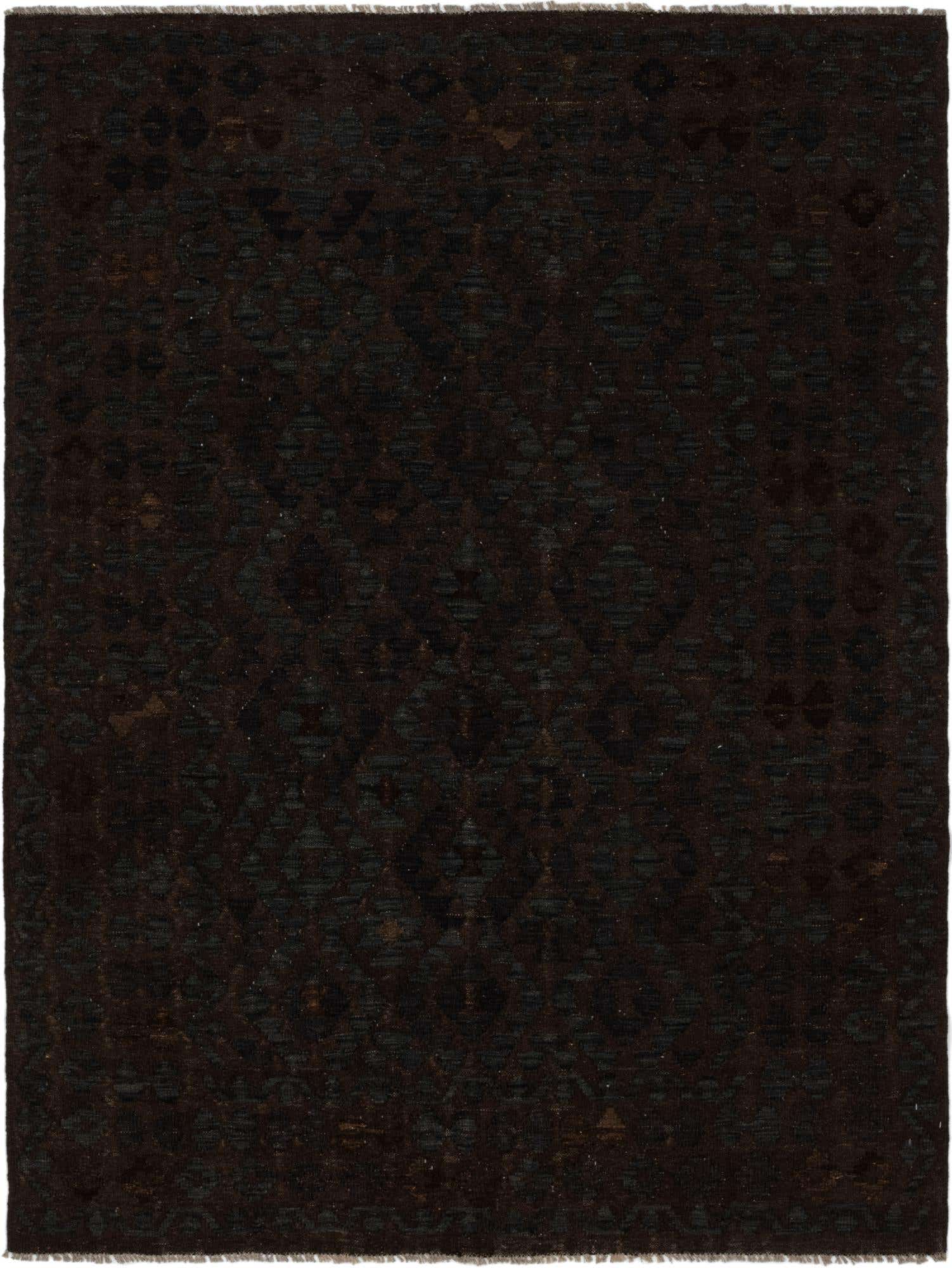 6' x 8' Hand Woven Kilim Modern Wool Rug