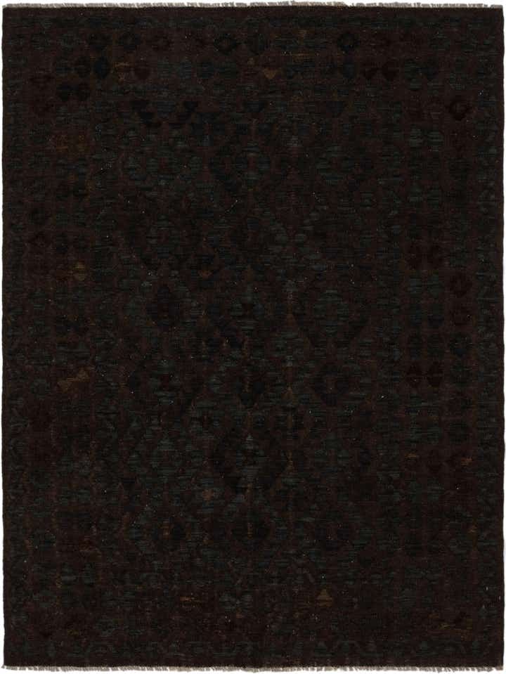 6' x 8' Hand Woven Kilim Modern Wool Rug