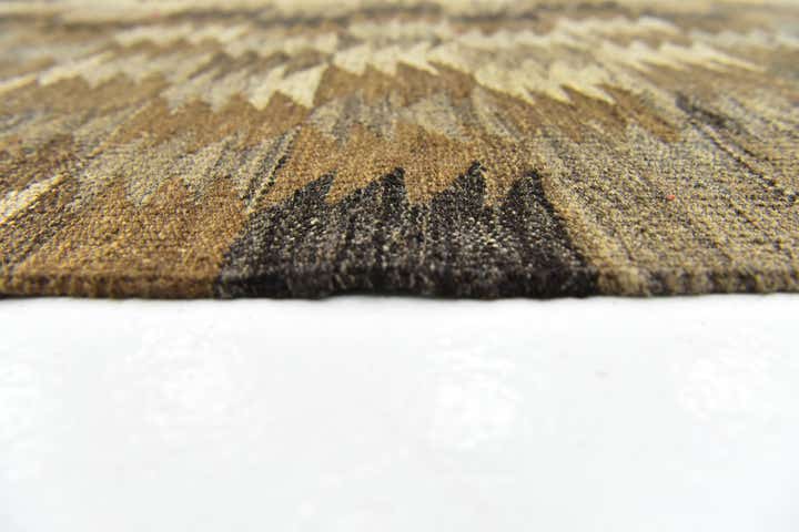 5' 8 x 8' 2 Hand Woven Kilim Modern Wool Rug