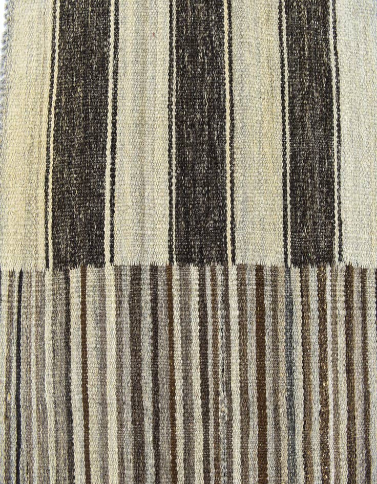 Detail image of 5' 5 x 7' 9  Hand Woven Kilim Modern Wool Rug