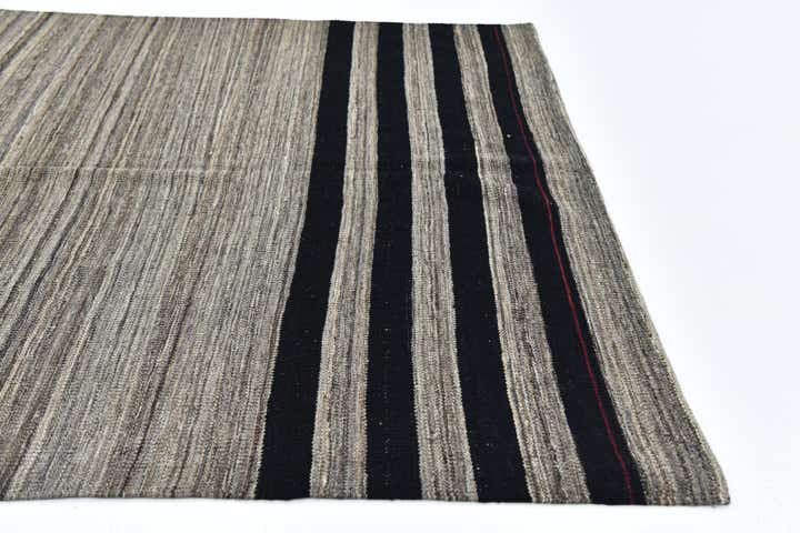 5' 10 x 7' 6 Hand Woven Kilim Modern Wool Rug