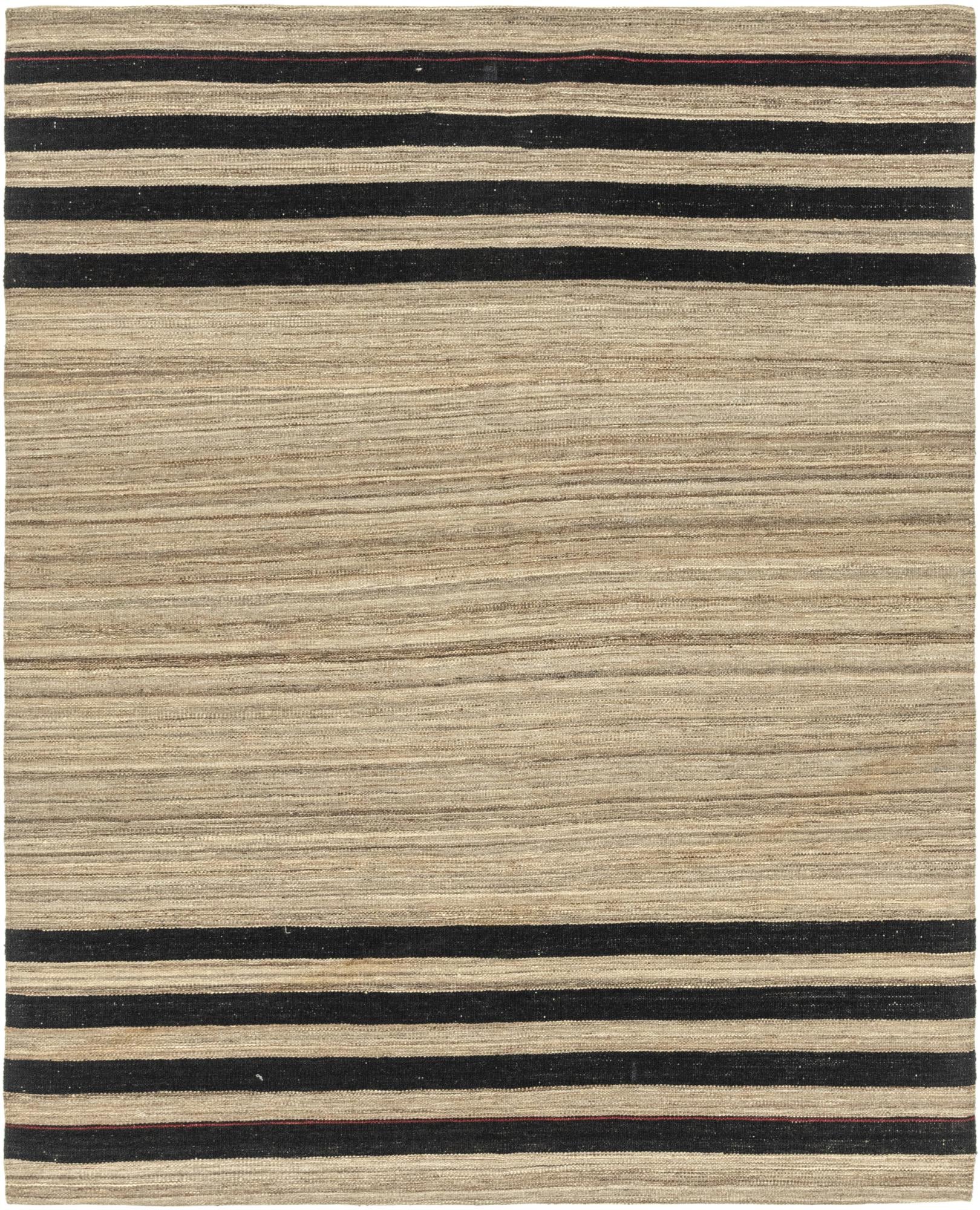 5' 10 x 7' 6 Hand Woven Kilim Modern Wool Rug