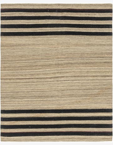 5' 10 x 7' 6 Hand Woven Kilim Modern Wool Rug