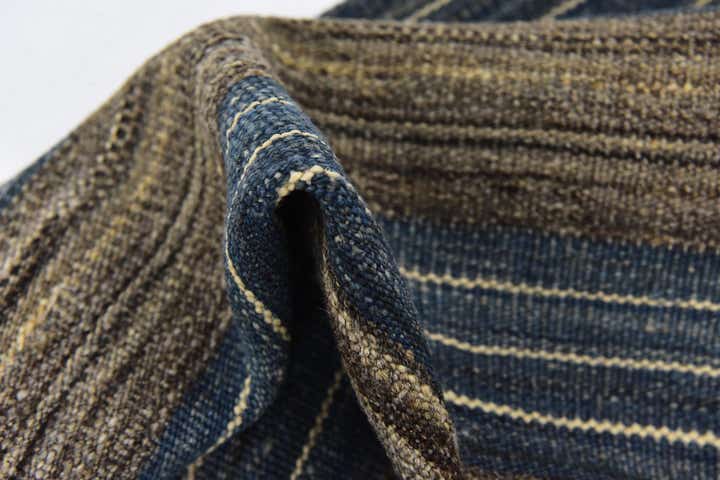 5' 10 x 7' 7 Hand Woven Kilim Modern Wool Rug