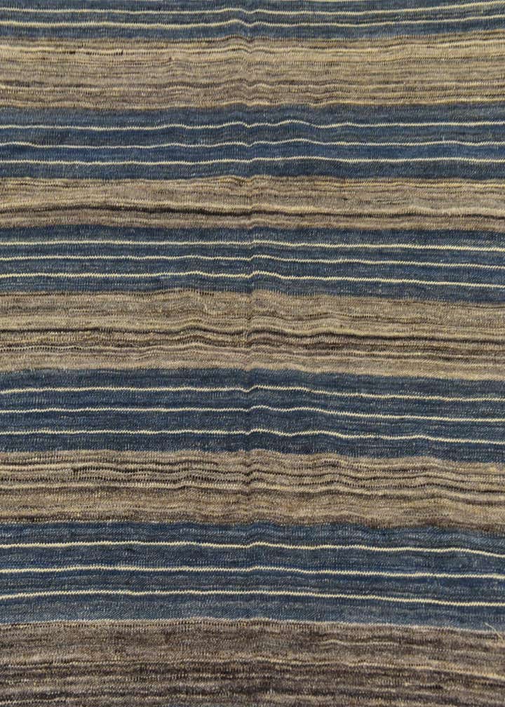 5' 10 x 7' 7 Hand Woven Kilim Modern Wool Rug