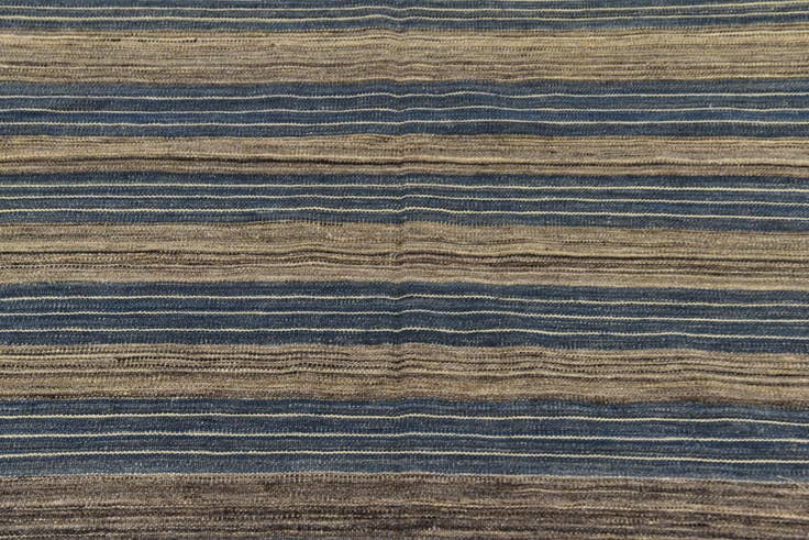 Detail image of 5' 10 x 7' 7 Hand Woven Kilim Modern Wool Rug