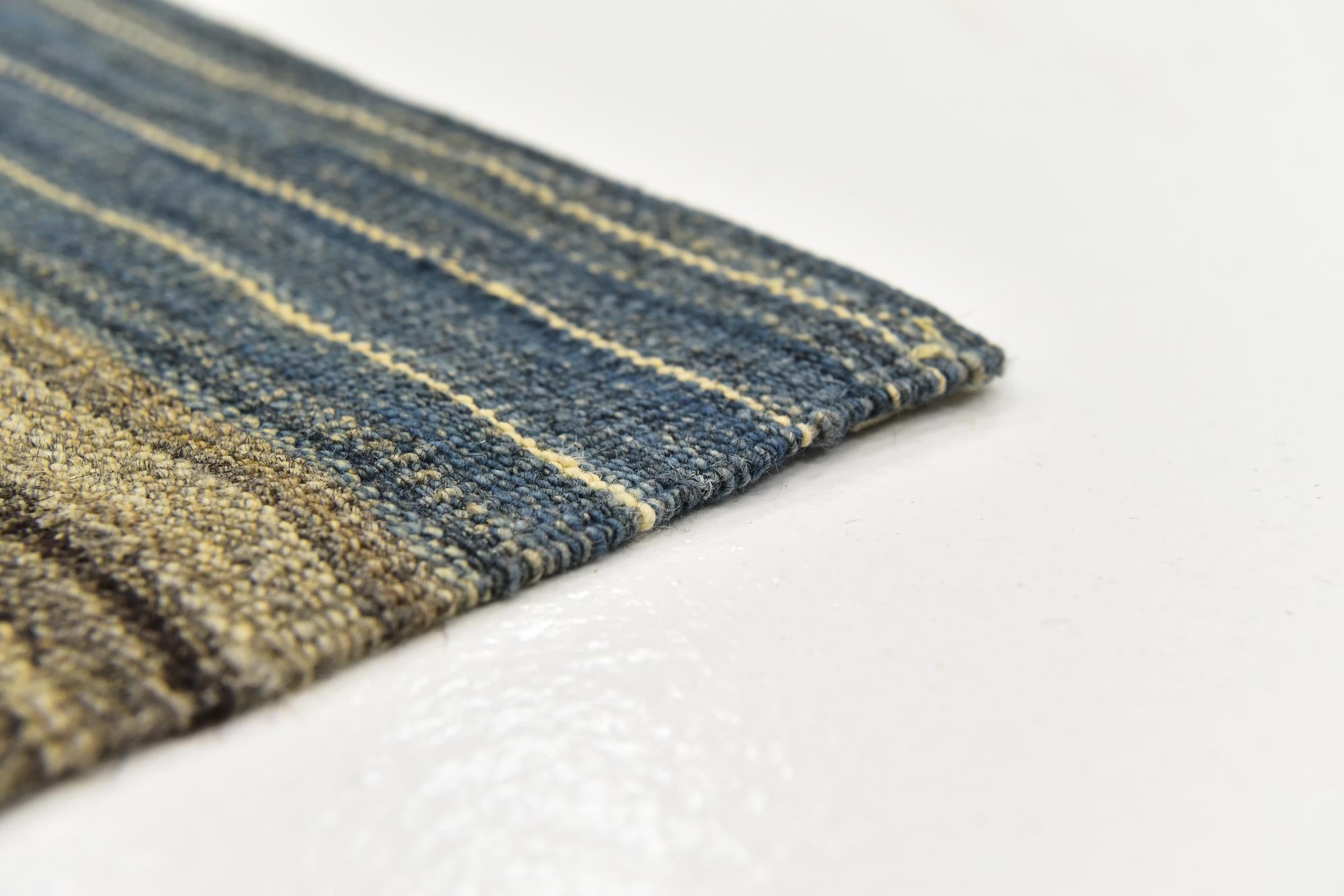 5' 10 x 7' 7 Hand Woven Kilim Modern Wool Rug