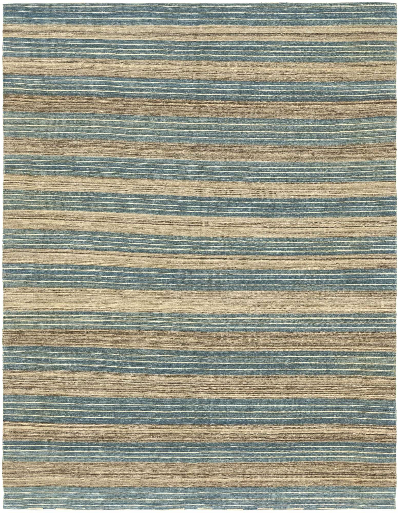 5' 10 x 7' 7 Hand Woven Kilim Modern Wool Rug