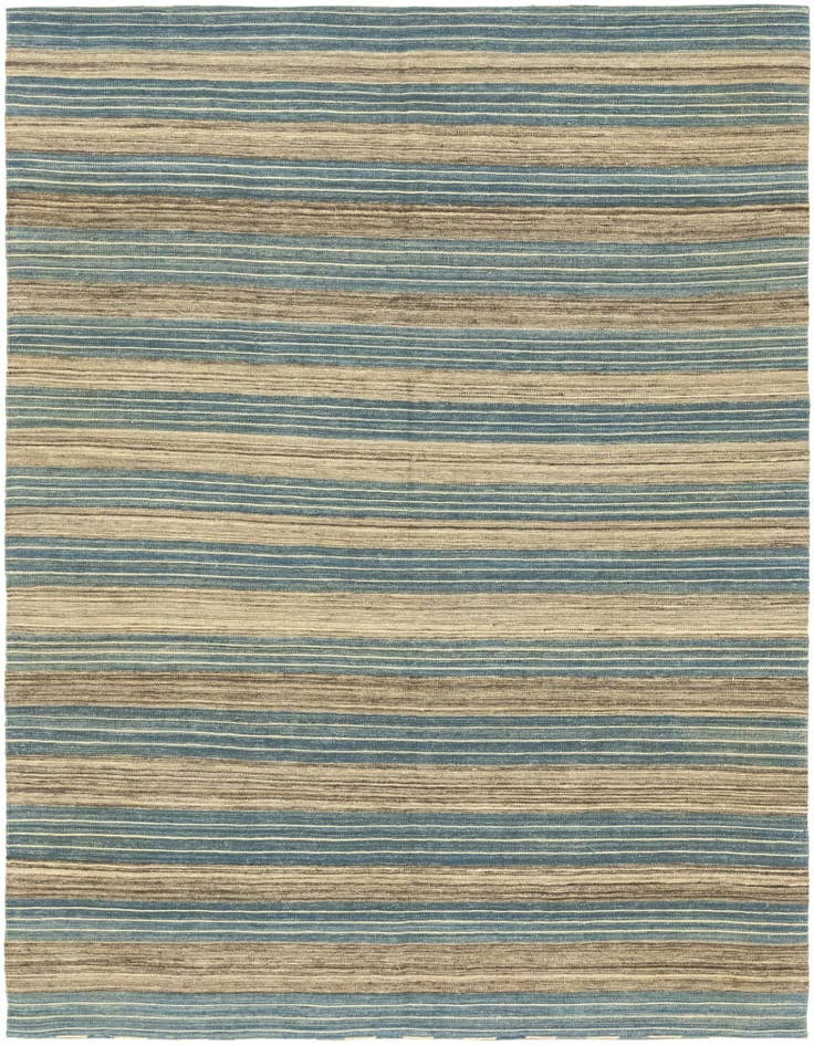 Detail image of 5' 10 x 7' 7 Hand Woven Kilim Modern Wool Rug