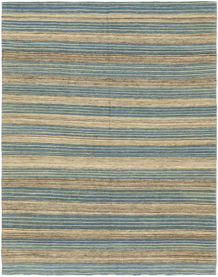 Detail image of 5' 10 x 7' 7 Hand Woven Kilim Modern Wool Rug