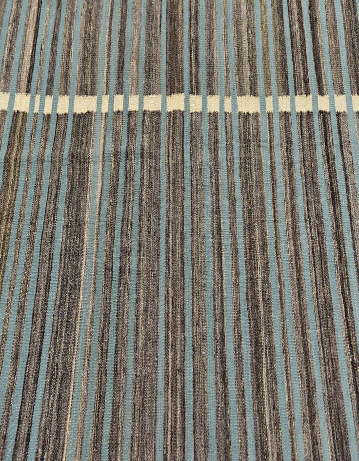 Detail image of 5' 9 x 8' 3  Hand Woven Kilim Modern Wool Rug