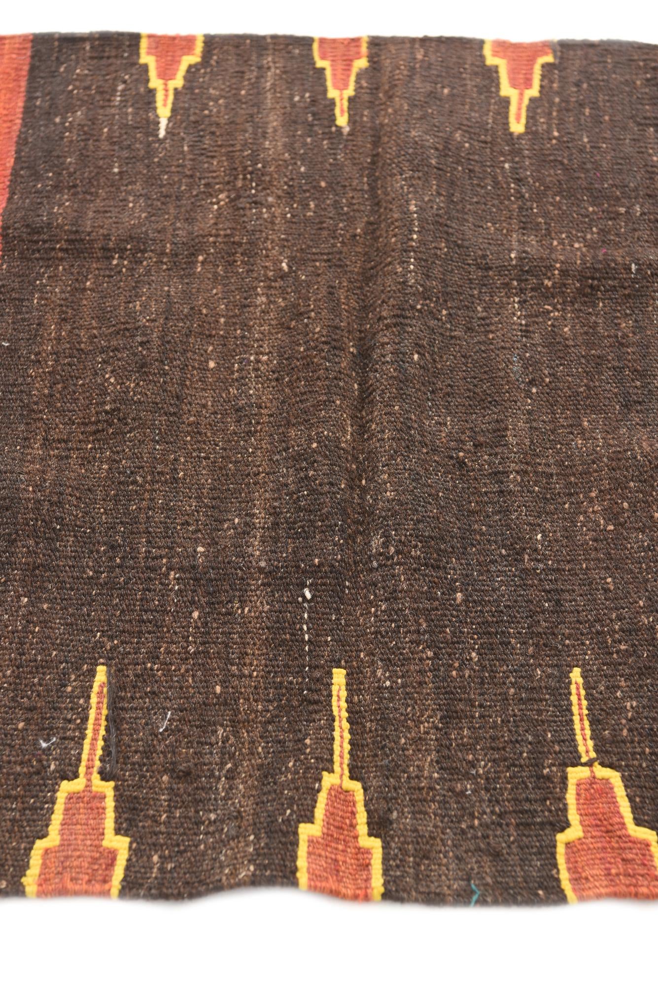 3' x 5' 7 Hand Woven Kilim Modern Wool Rug