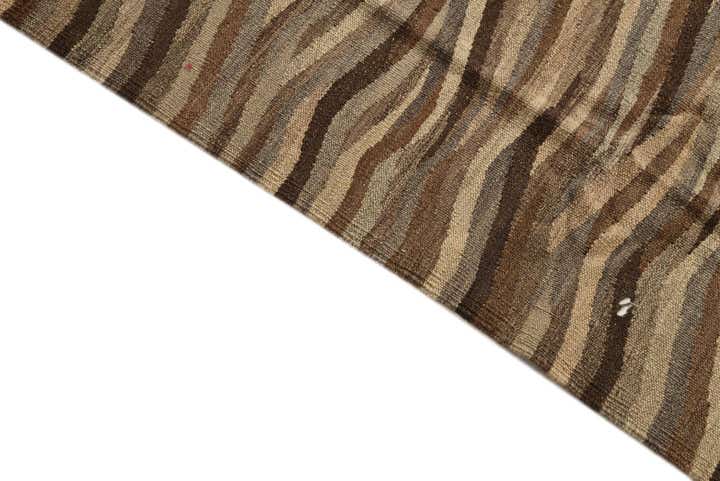 4' 10 x 6' 7 Hand Woven Kilim Modern Wool Rug