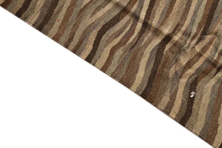 Detail image of 4' 10 x 6' 7 Hand Woven Kilim Modern Wool Rug