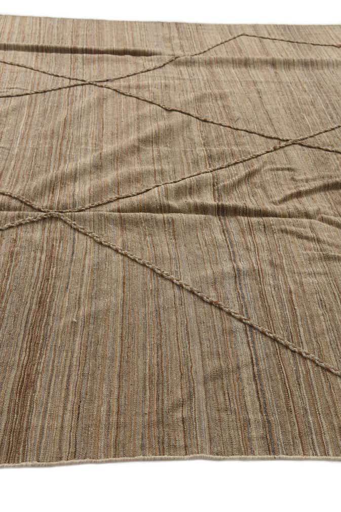 7' 10 x 10' 7 Hand Woven Kilim Modern Wool Rug