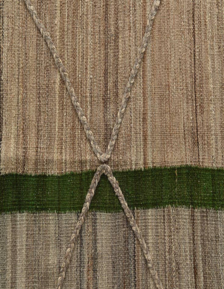 Detail image of 8' 3 x 11'  Hand Woven Kilim Modern Wool Rug