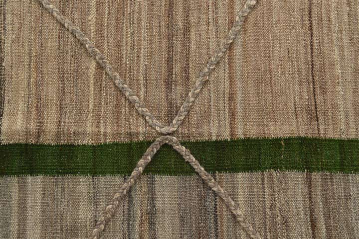8' 3 x 11' Hand Woven Kilim Modern Wool Rug