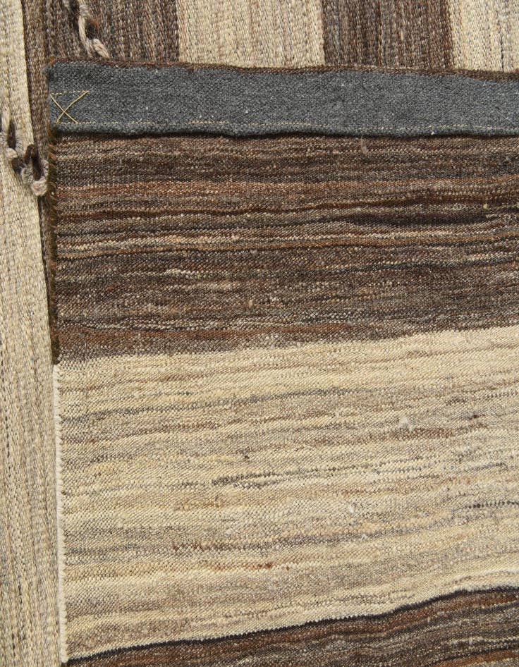 Detail image of 7' 8 x 10' 8  Hand Woven Kilim Modern Wool Rug
