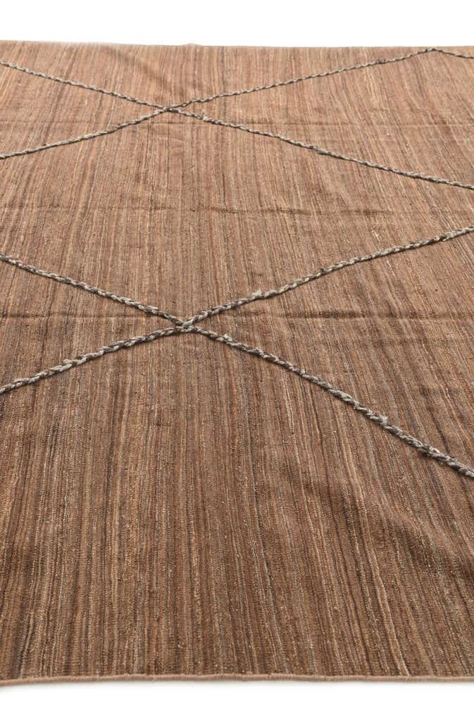 9' 5 x 13' 1 Hand Woven Kilim Modern Wool Rug