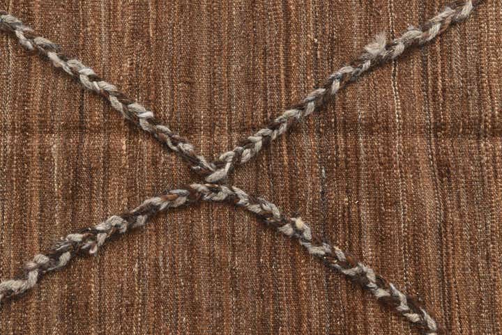 9' 5 x 13' 1 Hand Woven Kilim Modern Wool Rug