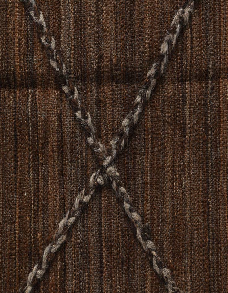 Detail image of 8' 3 x 11'  Hand Woven Kilim Modern Wool Rug