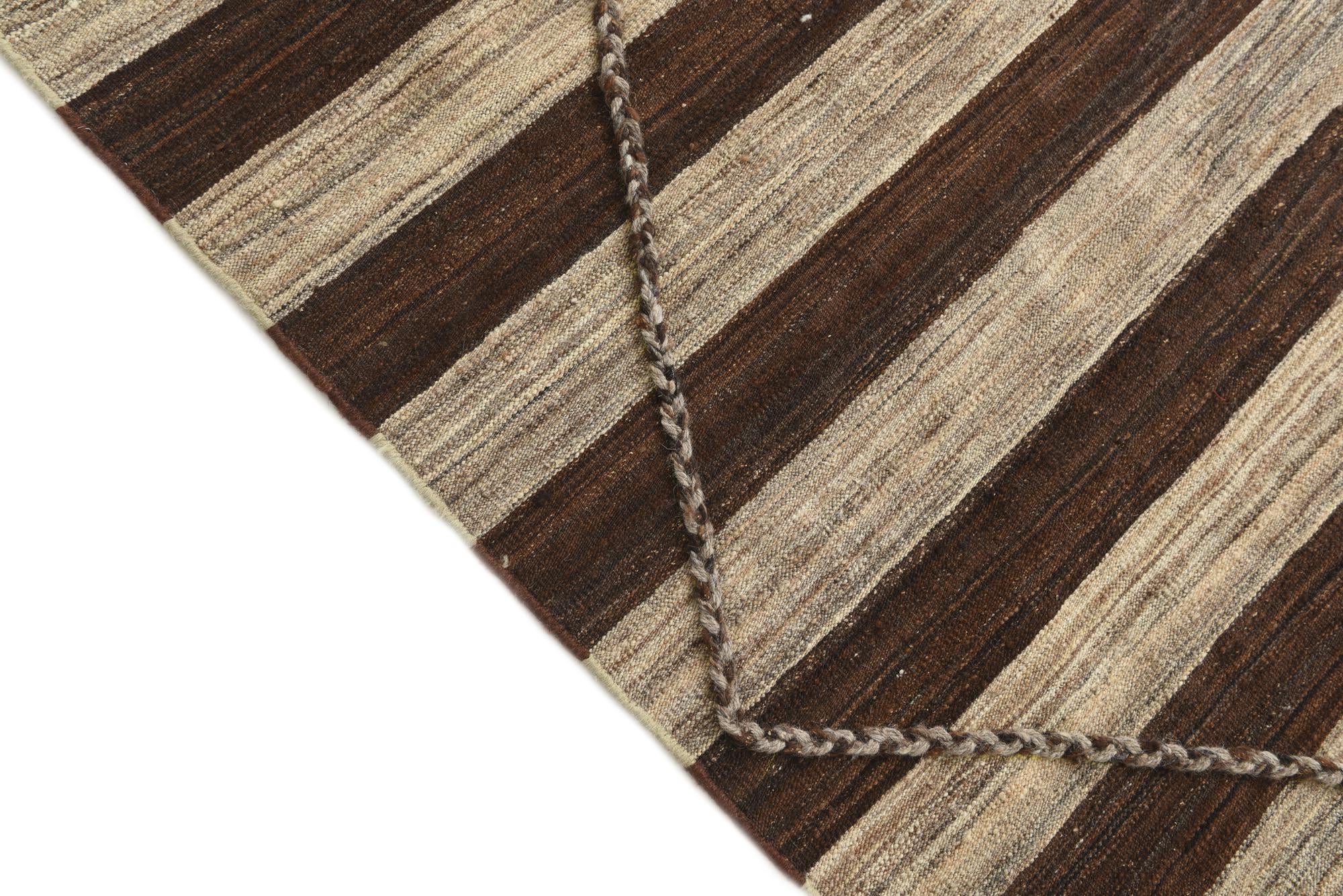 200cm x 295cm Tejido a mano Kilim Modern Alfombra Lana