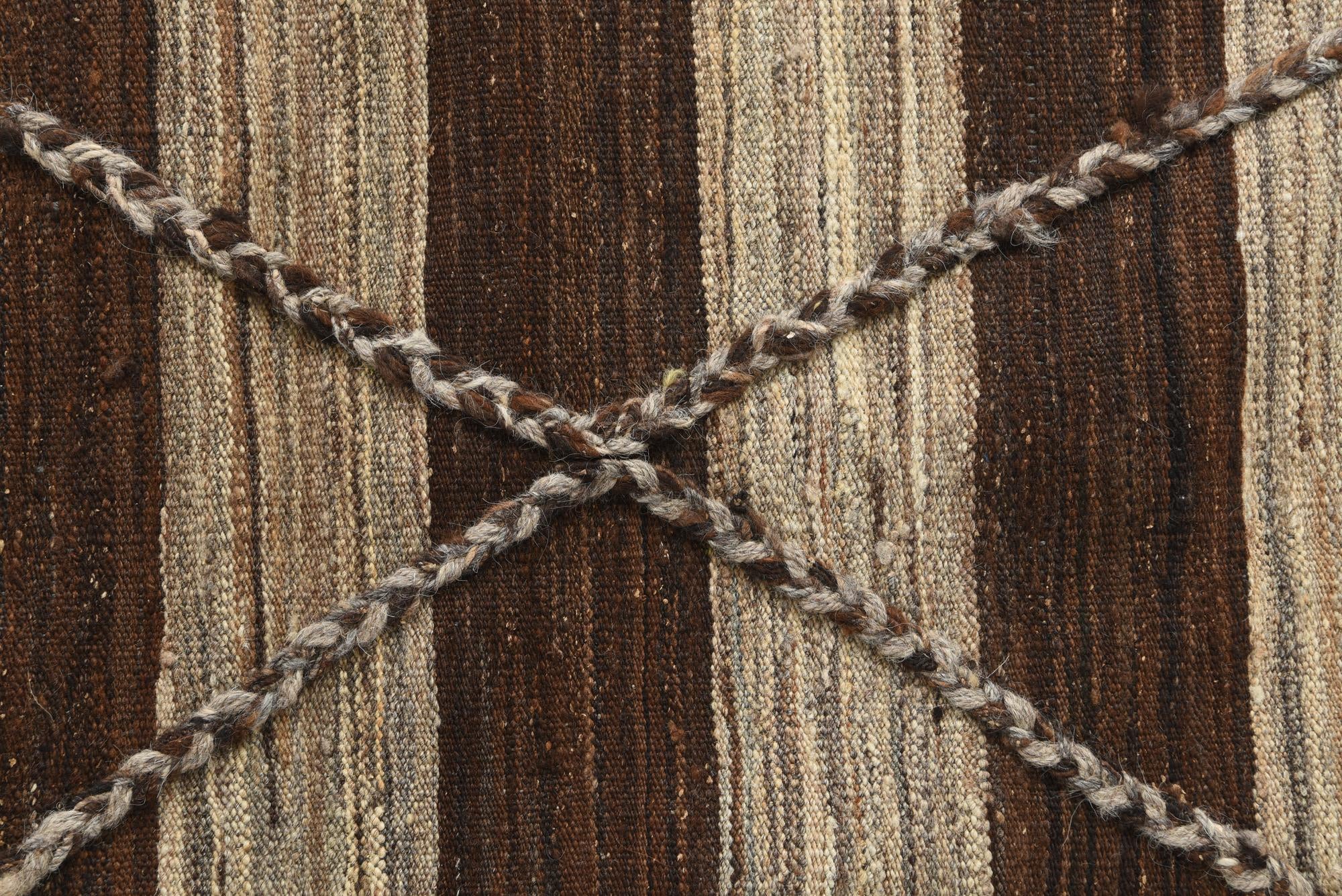 200cm x 295cm Tejido a mano Kilim Modern Alfombra Lana