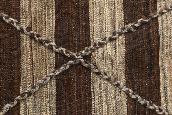 200cm x 295cm Hand Woven Kilim Modern Wool Rug