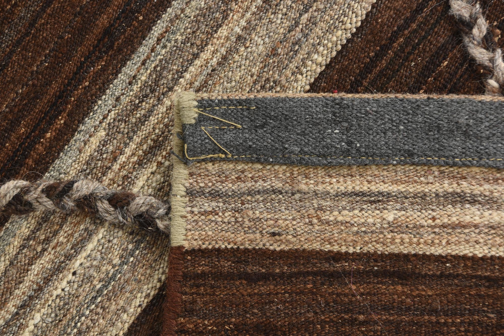 200cm x 295cm Tejido a mano Kilim Modern Alfombra Lana