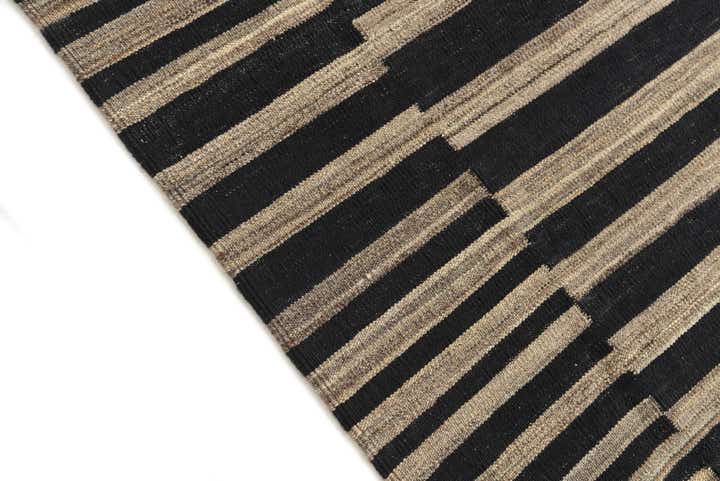 6' x 7' 7 Hand Woven Kilim Modern Wool Rug