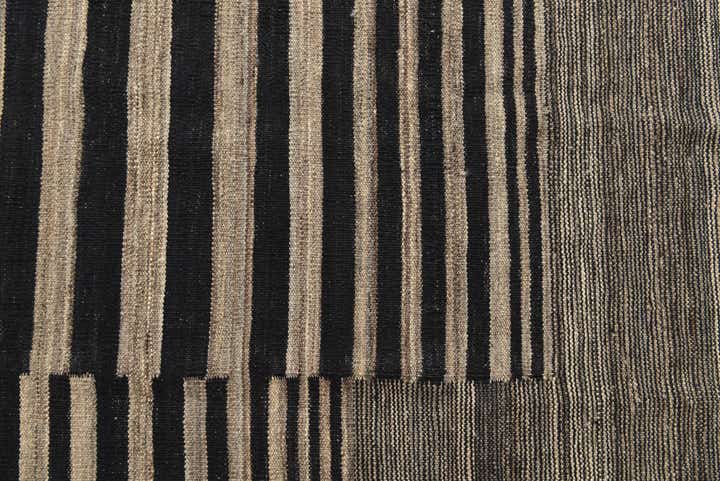 6' x 7' 7 Hand Woven Kilim Modern Wool Rug