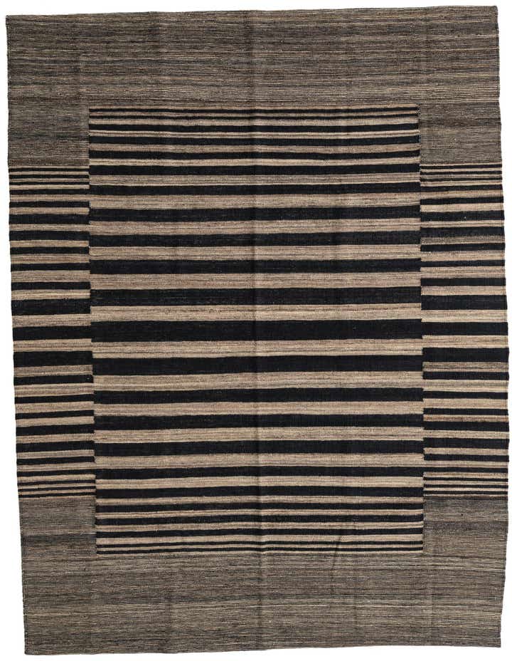 6' x 7' 7 Hand Woven Kilim Modern Wool Rug