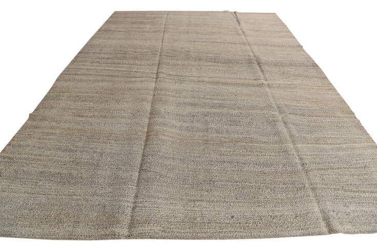 Detail image of 9' 7 x 13' 4 Hand Woven Kilim Modern Wool Rug