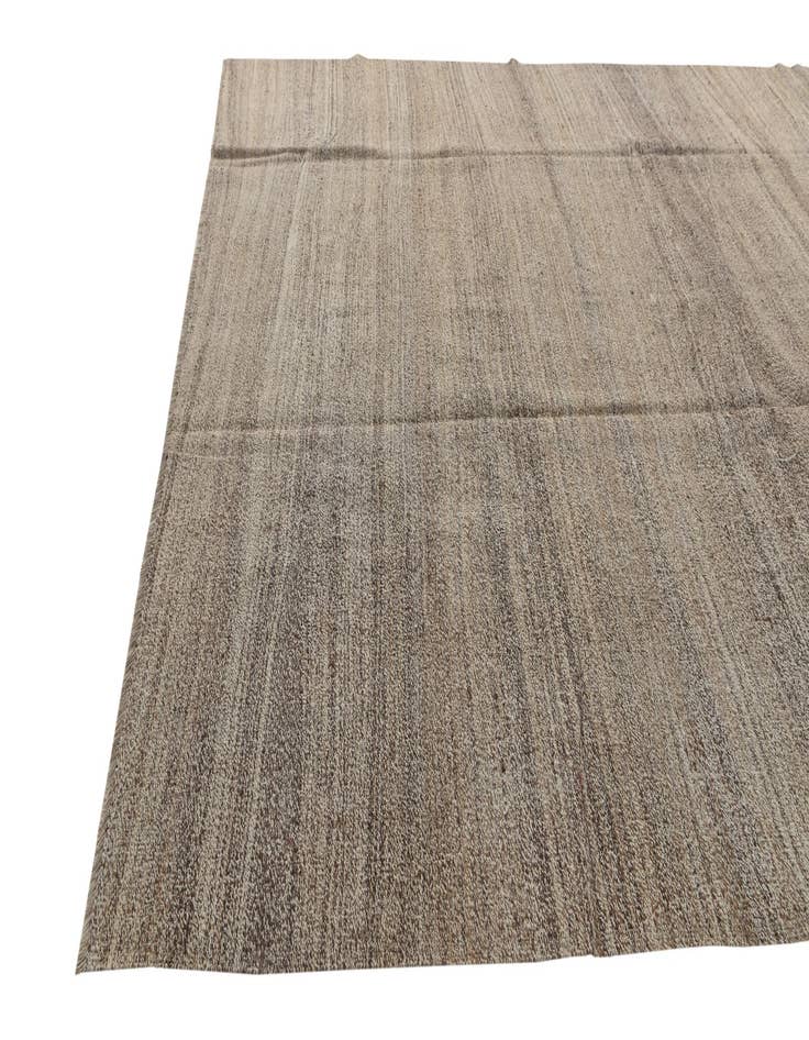 Detail image of 9' 7 x 13' 4 Hand Woven Kilim Modern Wool Rug