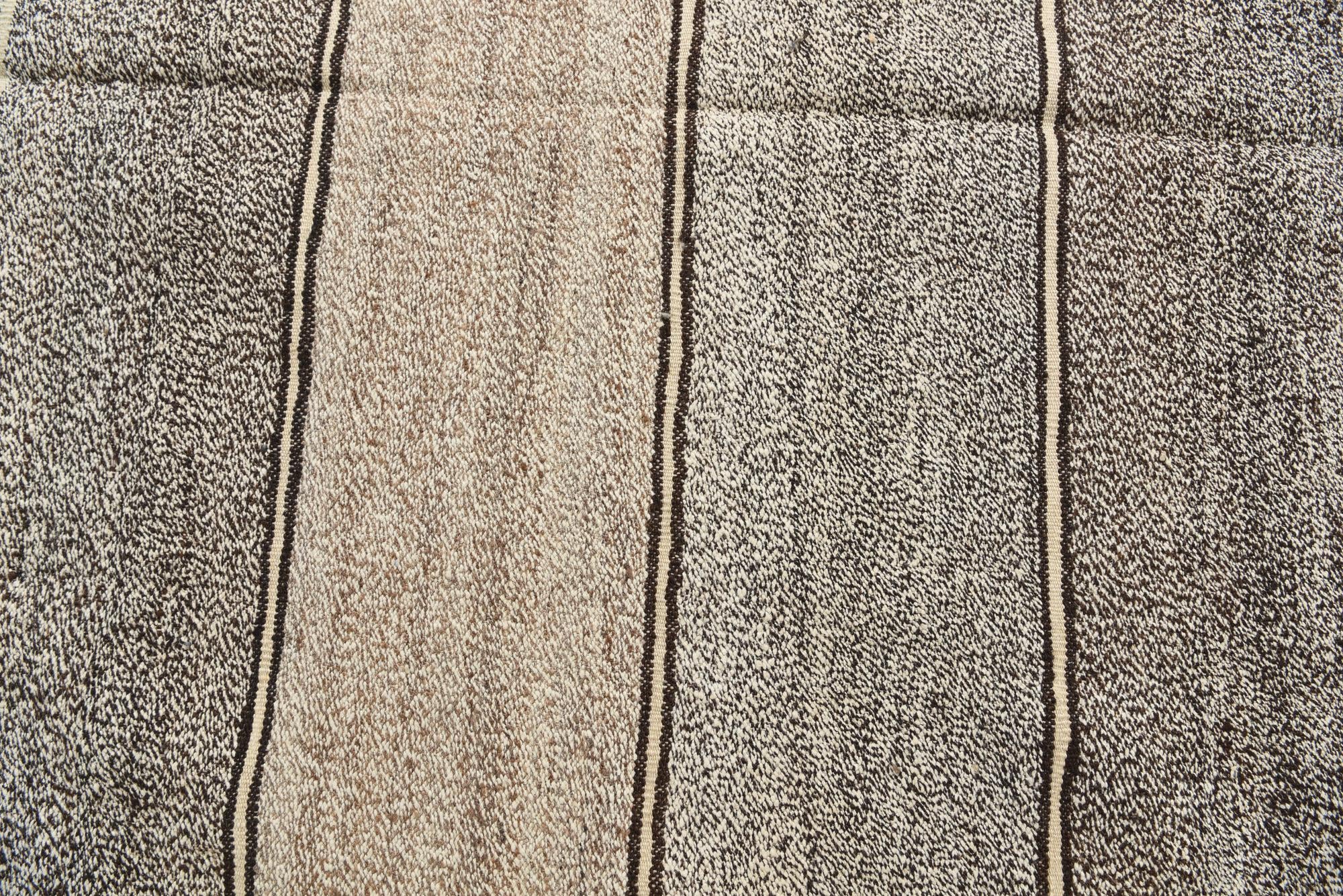8' 9 x 9' 7 Hand Woven Kilim Modern Wool Rug