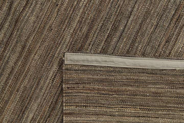 6' 9 x 9' 8 Hand Woven Kilim Modern Wool Rug