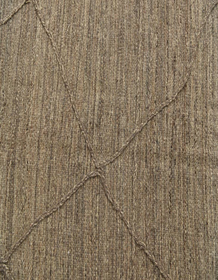 Detail image of 6' 4 x 8' 3  Hand Woven Kilim Modern Wool Rug