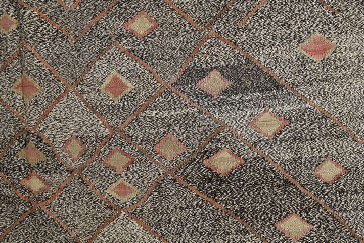 7' 3 x 9' 1 Hand Woven Kilim Modern Wool Rug