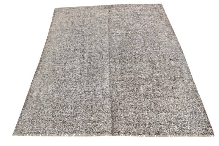 Detail image of 5' x 6' Hand Woven Kilim Modern Wool Rug
