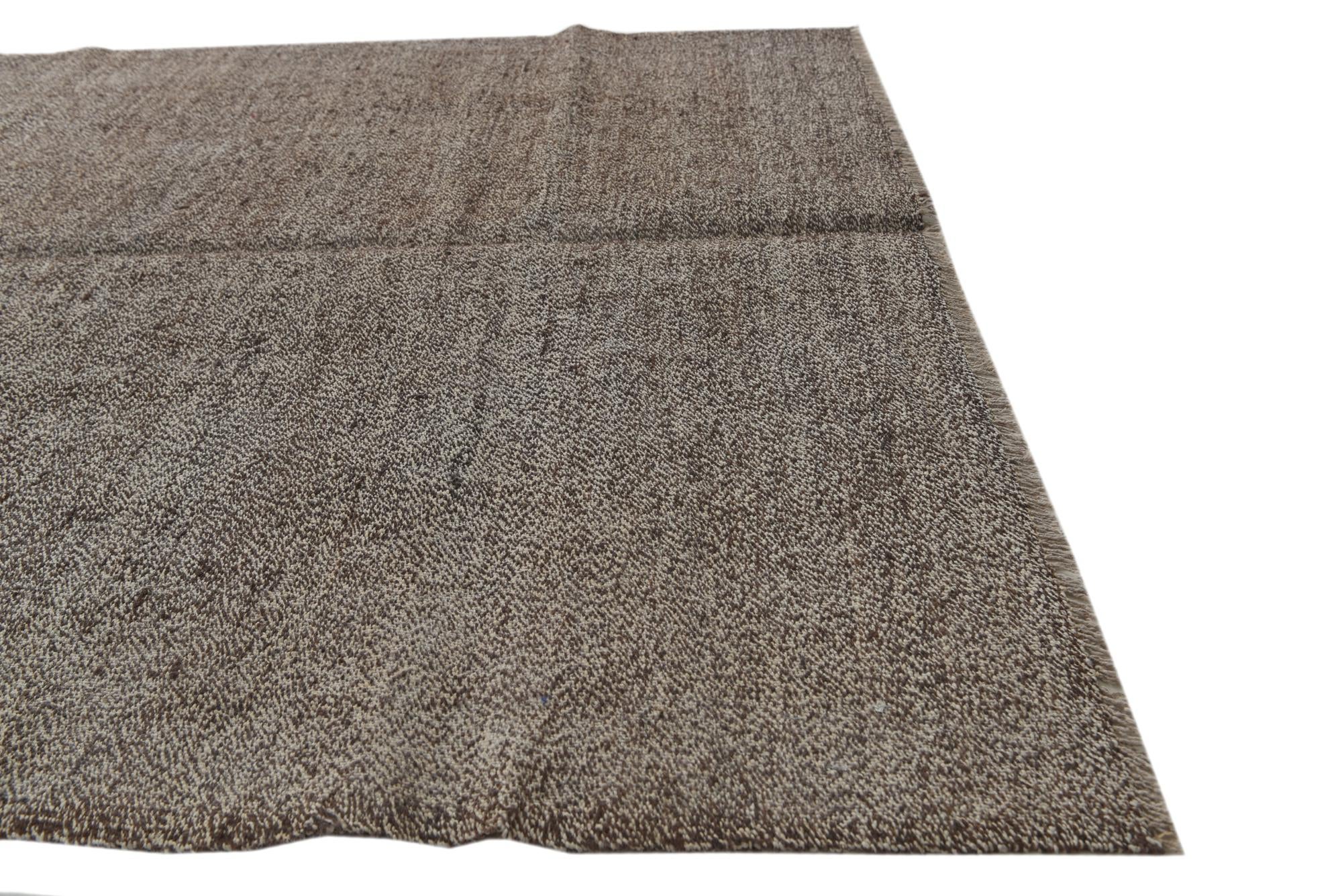 5' x 6' Hand Woven Kilim Modern Wool Rug