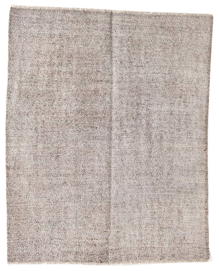 Detail image of 5' x 6' Hand Woven Kilim Modern Wool Rug