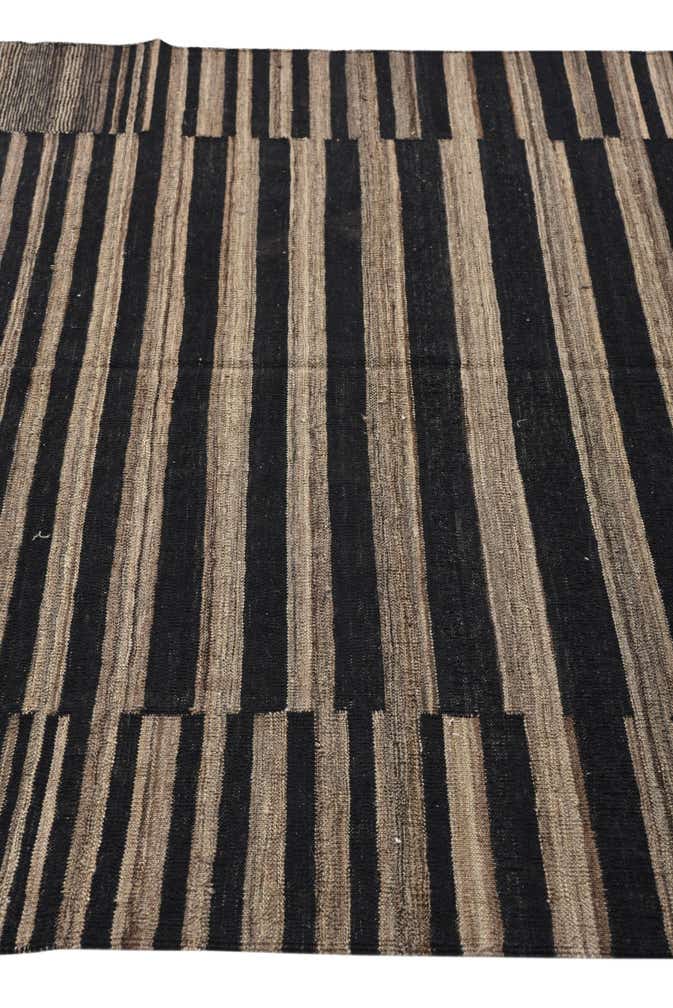 6' x 7' 7 Hand Woven Kilim Modern Wool Rug