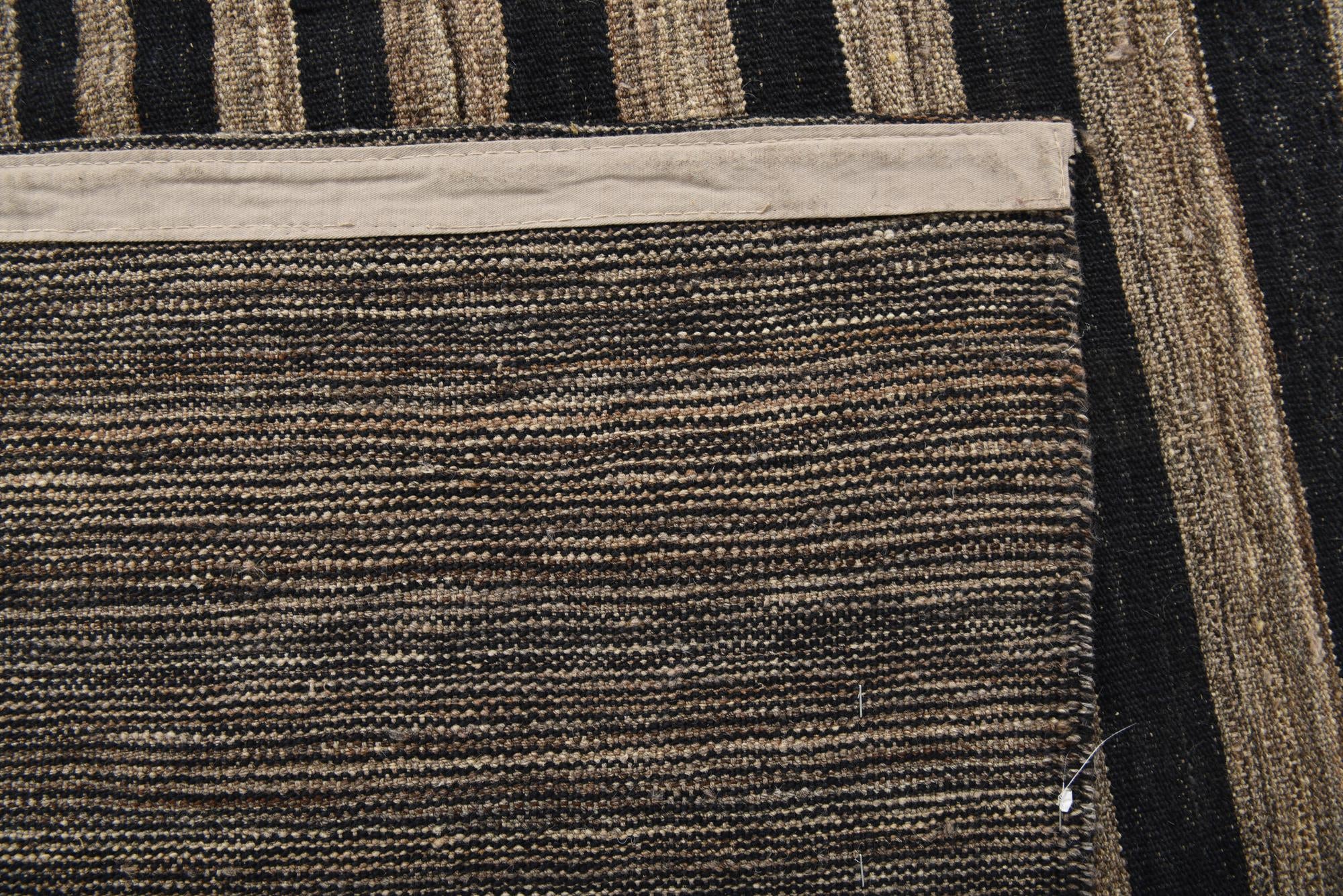 6' x 7' 7 Hand Woven Kilim Modern Wool Rug