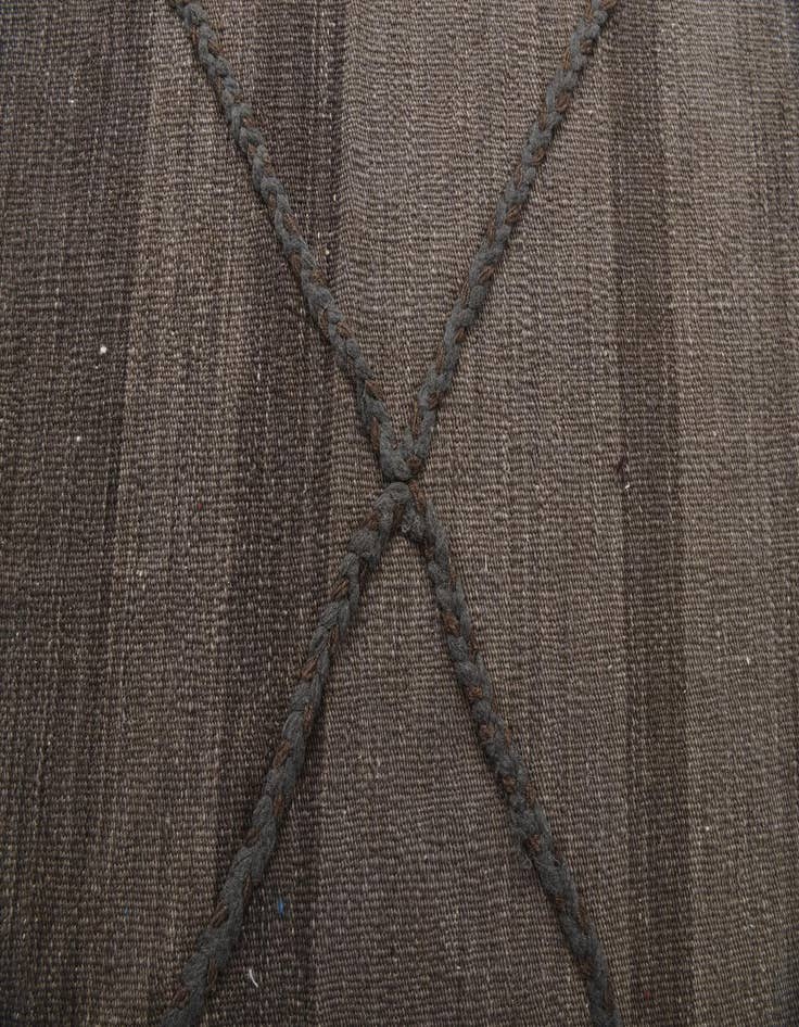 Detail image of 5' 9 x 8'  Hand Woven Kilim Modern Wool Rug