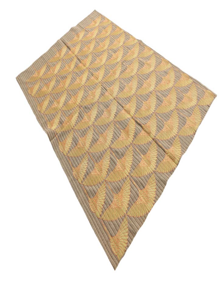 Detail image of 5' 4 x 8'  Hand Woven Kilim Modern Wool Rug