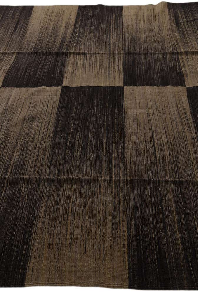 8' x 9' 7 Hand Woven Kilim Modern Wool Rug