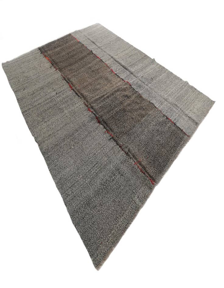 Detail image of 9' 4 x 12'  Hand Woven Kilim Modern Wool Rug